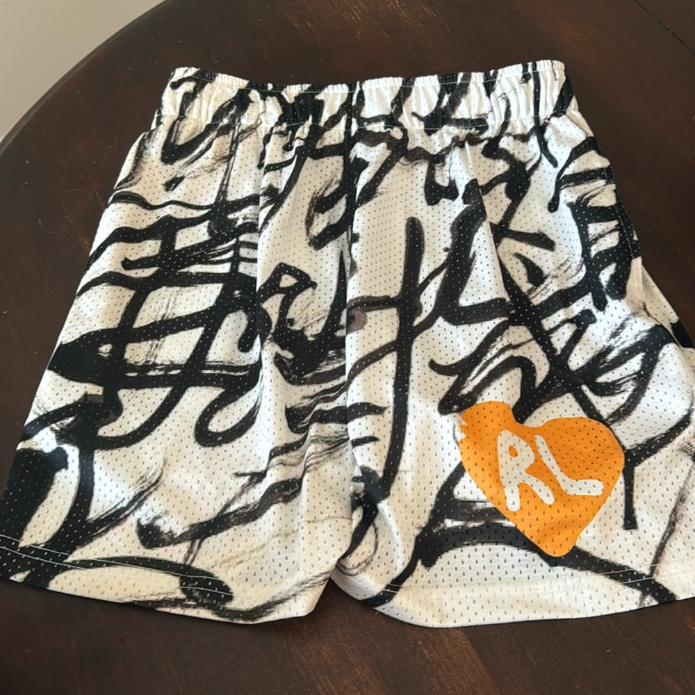 COPY - Red Letters Men’s Shorts “Doodle Mesh” Large
